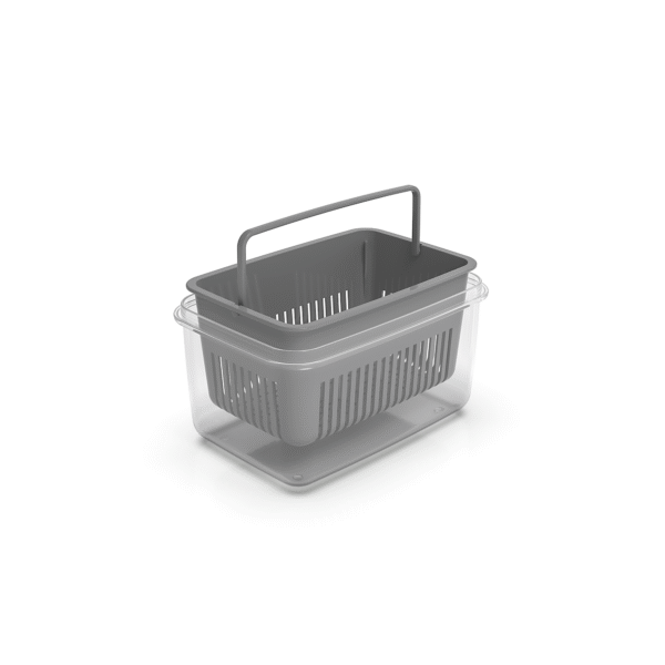 ظرف فریزری سبددار مستطیل ایزی لاک 2 – کد 602 ویرو - Image 1