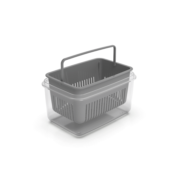 ظرف فریزری سبددار مستطیل ایزی لاک 3 – کد 603 ویرو - Image 1
