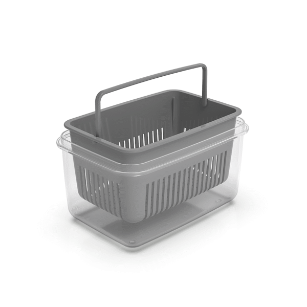 ظرف فریزری سبددار مستطیل ایزی لاک 4 – کد 604 ویرو - Image 1